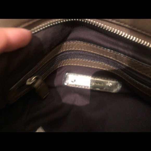 NWT New Banana Republic Cow Leather Crossbody Bag - Picture 7 of 9